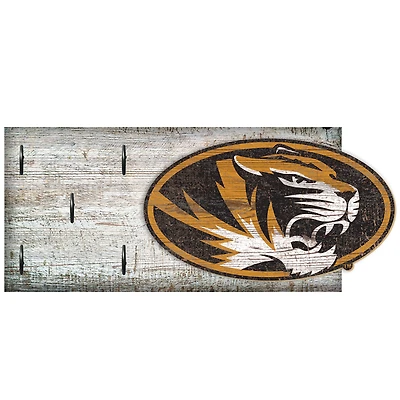 Missouri Tigers 6" x 12" Mounted Key Holder