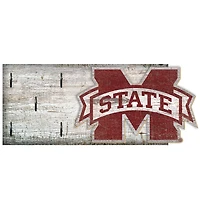 Mississippi State Bulldogs 6" x 12" Mounted Key Holder