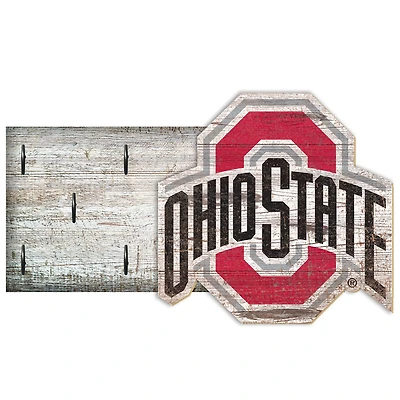 Ohio State Buckeyes 6" x 12" Mounted Key Holder