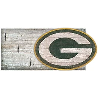Green Bay Packers 6" x 12" Mounted Key Holder