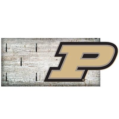 Purdue Boilermakers 6" x 12" Mounted Key Holder