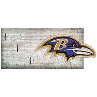 Baltimore Ravens 6" x 12" Mounted Key Holder