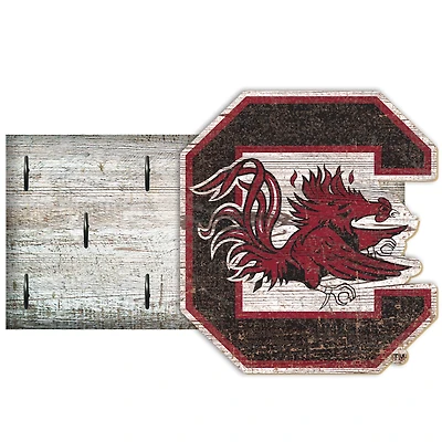 South Carolina Gamecocks 6" x 12" Mounted Key Holder