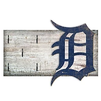 Detroit Tigers 6" x 12" Mounted Key Holder