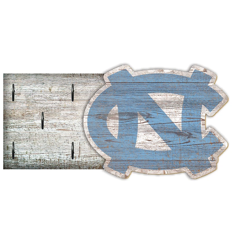 North Carolina Tar Heels 6" x 12" Mounted Key Holder