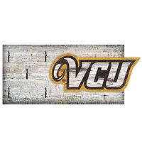 VCU Rams 6" x 12" Mounted Key Holder