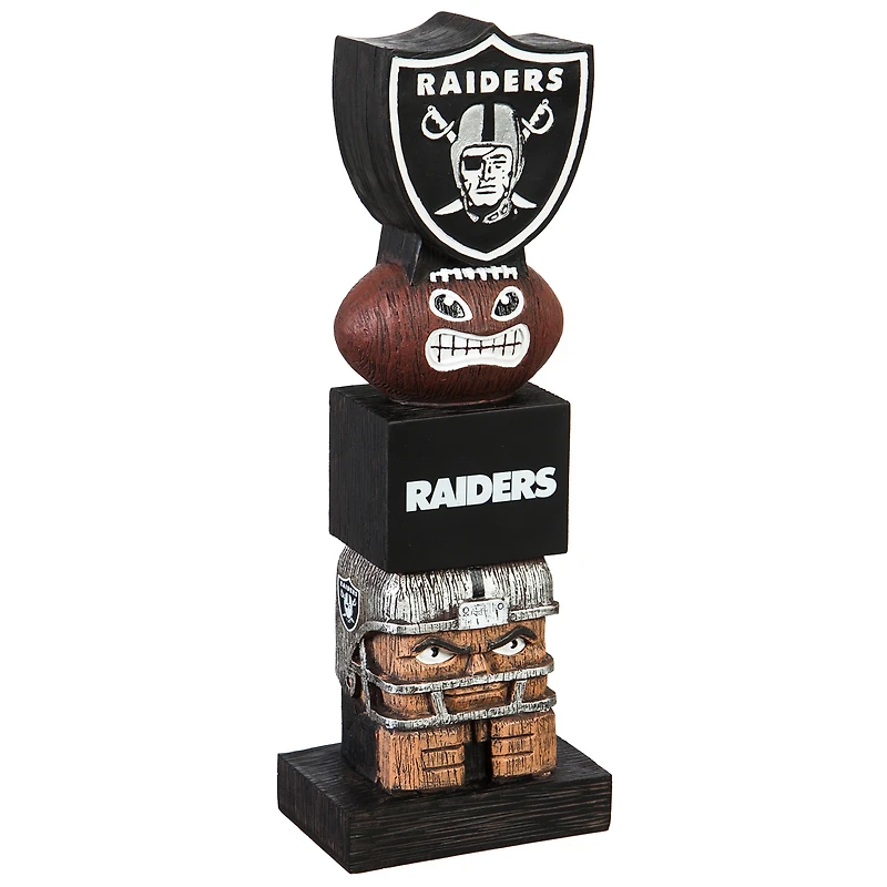 Las Vegas Raiders 16" Team Tiki Totem