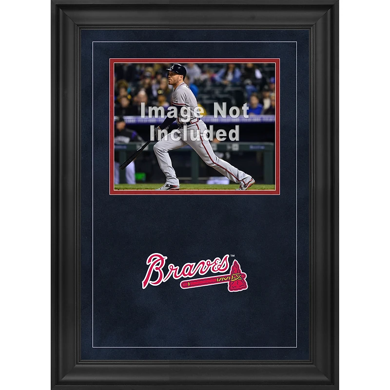 Atlanta Braves Deluxe Framed 8" x 10" Horizontal Photograph Frame with Team Logo