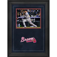 Atlanta Braves Deluxe Framed 8" x 10" Horizontal Photograph Frame with Team Logo