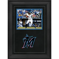 Miami Marlins Deluxe Framed 8" x 10" Horizontal Photograph Frame with Team Logo