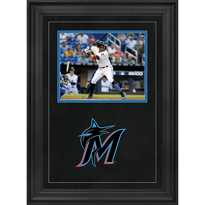 Miami Marlins Deluxe Framed 8" x 10" Horizontal Photograph Frame with Team Logo