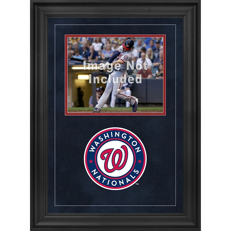 Washington Nationals Deluxe Framed 8" x 10" Horizontal Photograph Frame with Team Logo