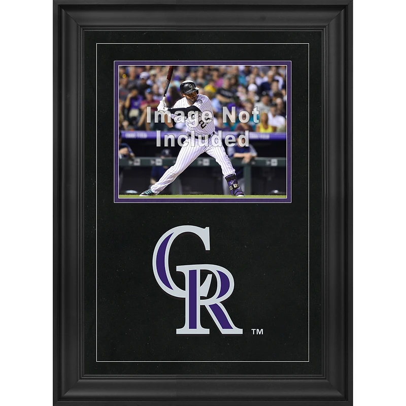 Colorado Rockies Deluxe Framed 8" x 10" Horizontal Photograph Frame with Team Logo