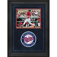 Minnesota Twins Deluxe Framed 8" x 10" Horizontal Photograph Frame with Team Logo