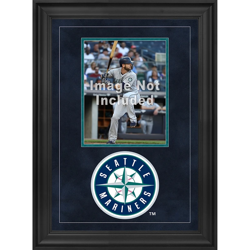 Seattle Mariners Deluxe Framed 8" x 10" Vertical Photograph Frame with Team Logo