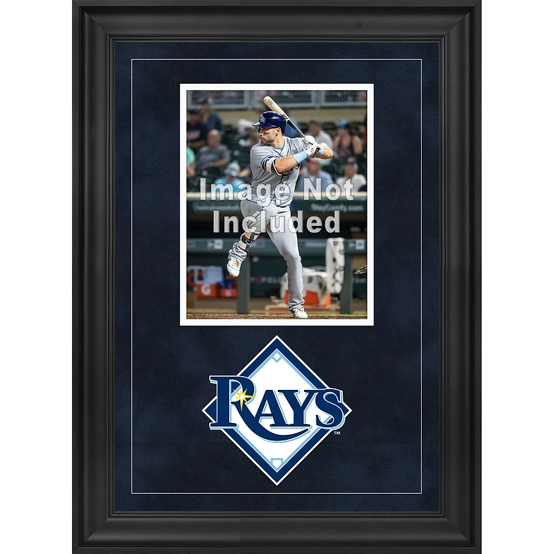 Tamp Bay Rays Deluxe Framed 8" x 10" Vertical Photograph Frame with Team Logo