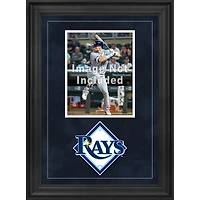Tamp Bay Rays Deluxe Framed 8" x 10" Vertical Photograph Frame with Team Logo