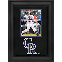 Colorado Rockies Deluxe Framed 8" x 10" Vertical Photograph Frame with Team Logo