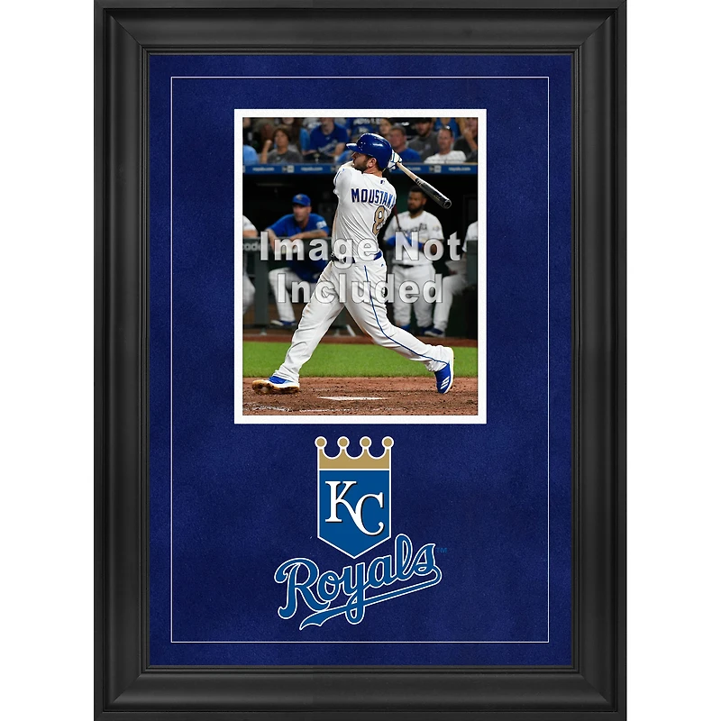 Kansas City Royals Deluxe Framed 8" x 10" Vertical Photograph Frame with Team Logo