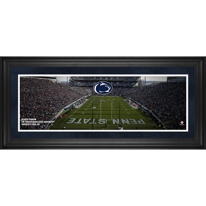 Penn State Nittany Lions Framed 10" x 30" Beaver Stadium Panoramic Photograph