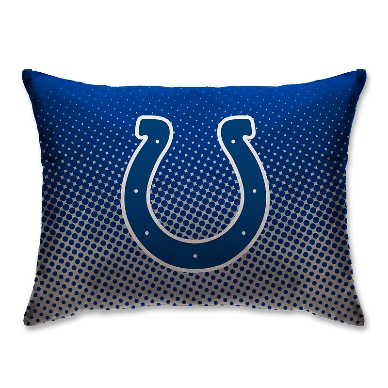 Indianapolis Colts 20" x 26" Dot Decorative Bed Pillow