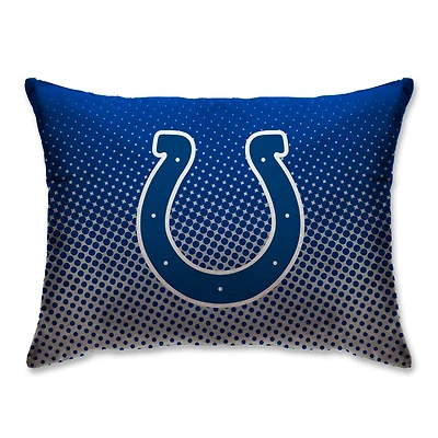 Indianapolis Colts 20" x 26" Dot Decorative Bed Pillow