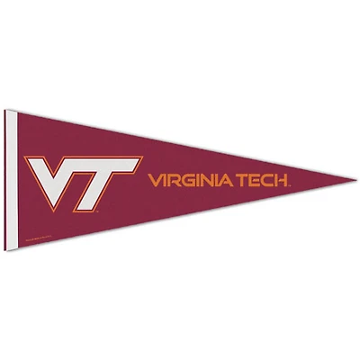 WinCraft Virginia Tech Hokies 12" x 30" Base Premium Pennant