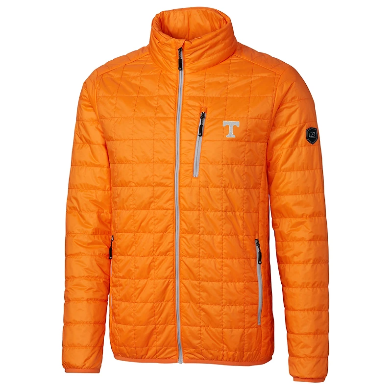 Men's Cutter & Buck Tennessee Orange Tennessee Volunteers Rainier Full-Zip Jacket