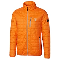 Men's Cutter & Buck Tennessee Orange Tennessee Volunteers Rainier Full-Zip Jacket
