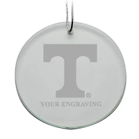 Tennessee Volunteers Round Crystal Personalized Ornament