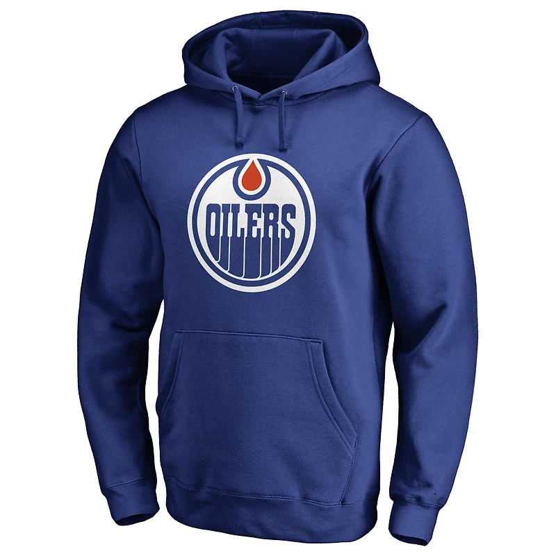 Men's Royal Edmonton Oilers Team Alternate Pullover Hoodie