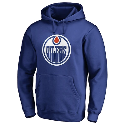 Men's Royal Edmonton Oilers Team Alternate Pullover Hoodie