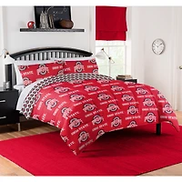 The Northwest Company Ohio State Buckeyes 5-Piece Queen Bed in a Bag Set