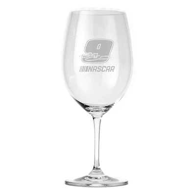 Chase Elliott Red Wine Glass