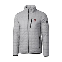 Men's Cutter & Buck Gray Stanford Cardinal Big & Tall Rainier Full-Zip Jacket
