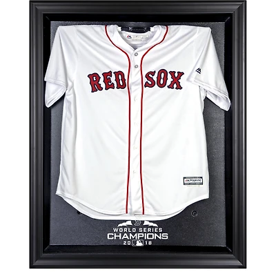 Boston Red Sox 2018 MLB World Series Champions Black Framed Logo Jersey Display Case