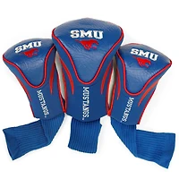 SMU Mustangs 3-Pack Contour Headcover Set
