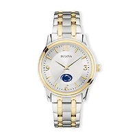 Bulova Silver/Gold Penn State Nittany Lions Classic Two-Tone Round Watch
