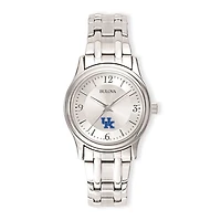 Women's Silver Kentucky Wildcats Stainless Steel Quartz Watch
