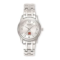 Women's Silver Maryland Terrapins Stainless Steel Quartz Watch