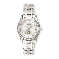 Women's Silver Oregon Ducks Stainless Steel Quartz Watch