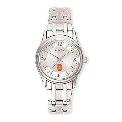 Women's Silver Syracuse Orange Stainless Steel Quartz Watch
