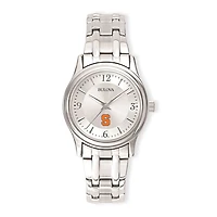 Women's Silver Syracuse Orange Stainless Steel Quartz Watch