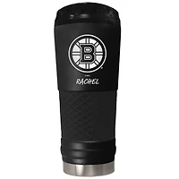Black Boston Bruins 24oz. Personalized Stealth Draft Beverage Cup