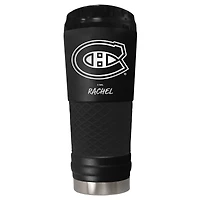 Black Montreal Canadiens 24oz. Personalized Stealth Draft Beverage Cup