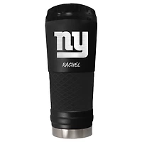 Black New York Giants 24oz. Personalized Stealth Draft Beverage Cup