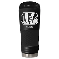 Black Cincinnati Bengals 24oz. Personalized Stealth Draft Beverage Cup