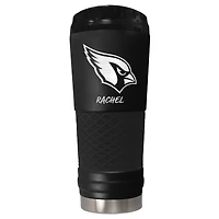 Black Arizona Cardinals 24oz. Personalized Stealth Draft Beverage Cup