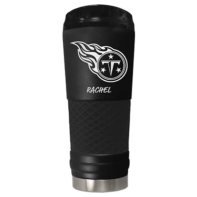 Black Tennessee Titans 24oz. Personalized Stealth Draft Beverage Cup