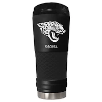 Black Jacksonville Jaguars 24oz. Personalized Stealth Draft Beverage Cup